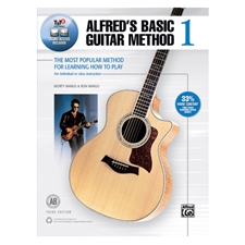 Alfred's Basic Guitar Method 1 (3rd Ed.) - Book/Online Video/Audio/Software