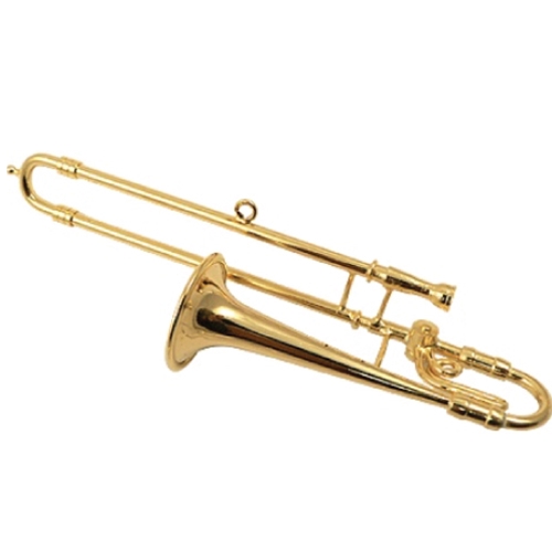 Aim Gifts AIM39141 Gold Trombone Ornament