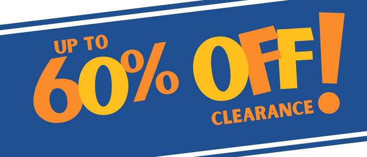Up to 60% Off Clearance!
