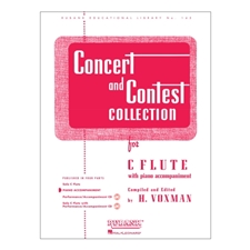 Concert and Contest Collection for C Flute - Piano Accompaniment