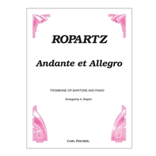 Andante et Allegro for Trombone or Baritone