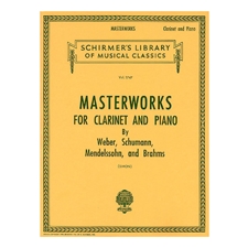 Masterworks for Clarinet and Piano