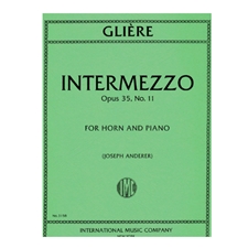 Intermezzo, Opus 35, No. 11 for French Horn