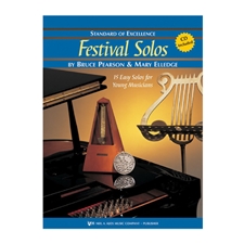 Standard of Excellence: Festival Solos, Book 2 - Alto Sax