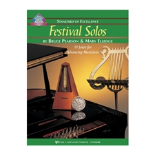 Standard of Excellence: Festival Solos, Book 3 - Tenor Sax
