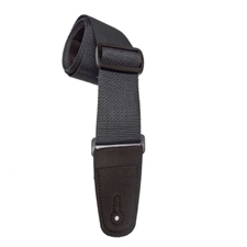 Henry Heller HPOLM-BLK Black Polypropylene Guitar Strap