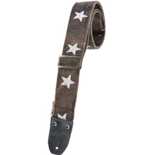 Henry Heller HCOTRV-03 Vintage Stars Cotton Guitar Strap