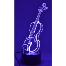 Aim Gifts AIM5330 Violin Acrylic 3D Lamp