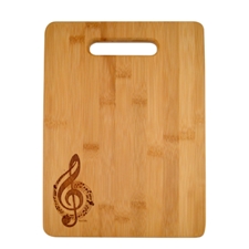 Aim Gifts AIMMUHG3 G Clef Cutting Board - 8.5x11.5"