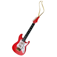 Aim Gifts AIM39113 Electric Red Guitar Ornament