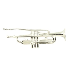 Aim Gifts AIM39137 Silver Trumpet Ornament