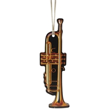 Aim Gifts AIM55554 Acrylic Trumpet Ornament