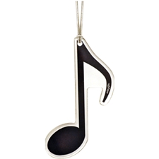 Aim Gifts AIM55540 Acrylic Eighth Note Ornament