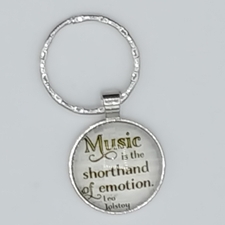 Wish Gifts WK5 Music Emotion Pendant Keychain