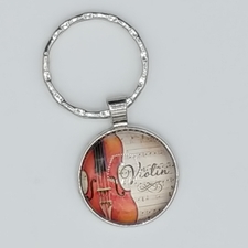 Wish Gifts WK6 Violin Pendant Keychain