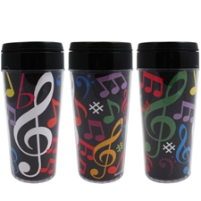 Aim Gifts AIM69759 Multi Note Travel Tumbler - 15 oz