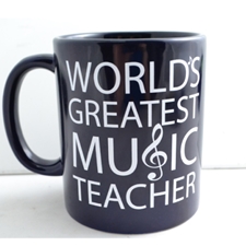 Aim Gifts AIMMUDW5 World's Greatest Music Teacher Mug