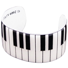 Aim Gifts AIM29319 Piano Cuff Bracelet