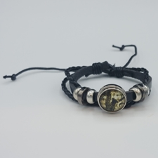 Wish Gifts WB72 Saxophone Pendant Bracelet