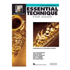 Essential Technique for Band (Essential Elements, Book 3) - Eb Alto Sax