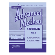 Rubank Advanced Method - Saxophone, Vol. 2