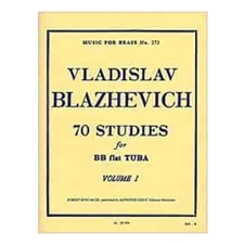 70 Studies for Bb Tuba - Volume 1