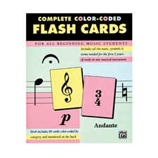 Complete Color-Coded Flash Cards