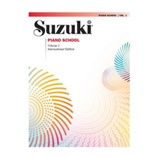 Suzuki Piano School International Edition, Volume 1 - Book Only