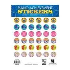 Piano Achievement Stickers