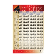 Piano Chords Poster - 22x34"