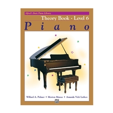 Alfred's Basic Piano Library: Theory Book 6