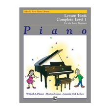 Alfred's Basic Piano Library: Lesson Book Complete Level 1 (1A/1B)