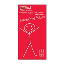 Succeeding at the Piano Flash Card Friend - Preparatory (2nd Ed.)