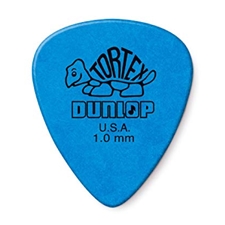 Dunlop 418P-1.00 Tortex 1.00mm (Blue) Guitar Picks 12-pack