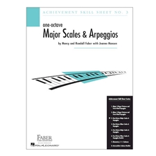Achievement Skill Sheet #3 - One-Octave Major Scales & Arpeggios