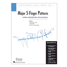 Achievement Skill Sheet #1 - Major 5-Finger Patterns