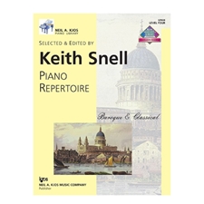 Piano Repertoire: Baroque & Classical, Level 4