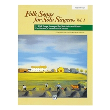 Folk Songs for Solo Singers, Vol. 1 - Medium High