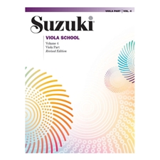 Suzuki Viola School International Edition, Volume 4