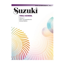 Suzuki Viola School International Edition, Volume 3 - Piano Accompaniment