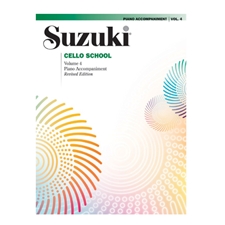 Suzuki Cello School International Edition, Volume 4 - Piano Accompaniment