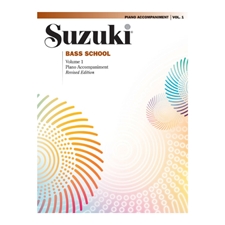 Suzuki Bass School International Edition, Volume 1 - Piano Accompaniment