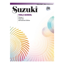 Suzuki Viola School International Edition, Volume 1 - Book/CD
