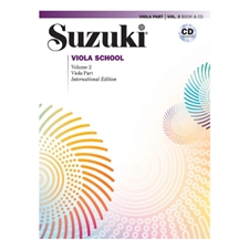 Suzuki Viola School International Edition, Volume 2 - Book/CD