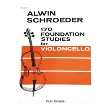 Schroeder: 170 Foundation Studies for Violoncello, Volume 1