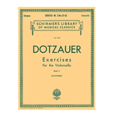 Dotzauer: Exercises for the Violoncello, Book 2