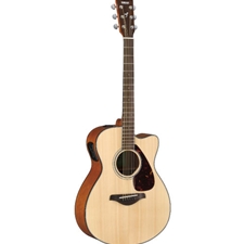 Yamaha FSX800C Solid-Top Concert Body Acoustic Electric Guitar