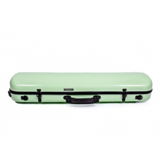 Tonareli VNFO1003+ 4/4 Violin Fiberglass Oblong Case with Pocket - Mint Green