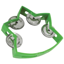 Westco TA7002-GR Small Star Tambourine - Green