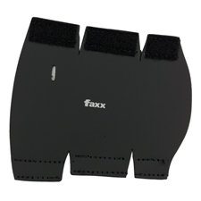 Faxx FHPRO French Horn Hand Guard - Black Leather with Velcro